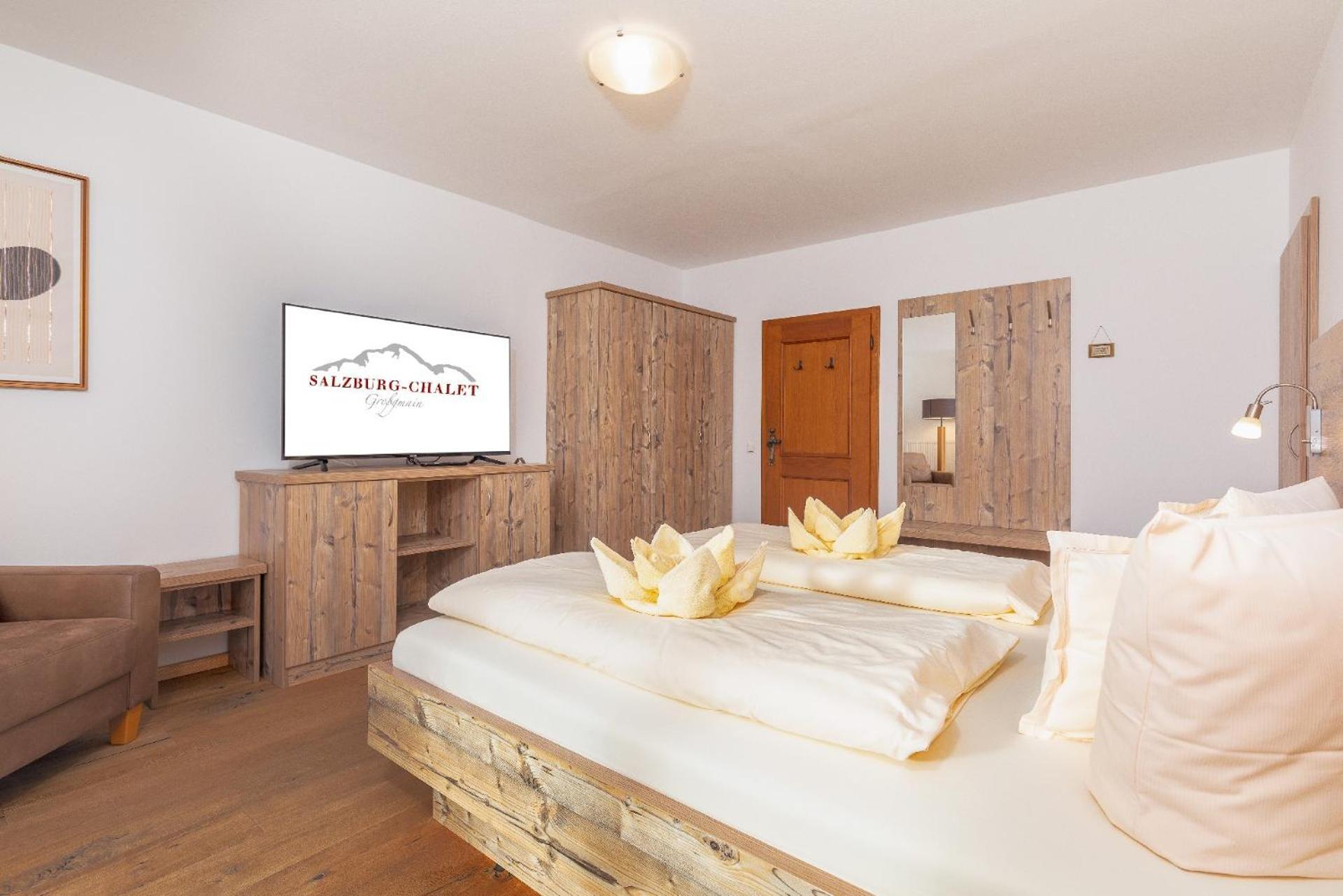 Luxus Ferienhaus Salzburg Chalet Mit Pool, Sauna, Whirlpool, Kamin Grossgmain Exterior photo