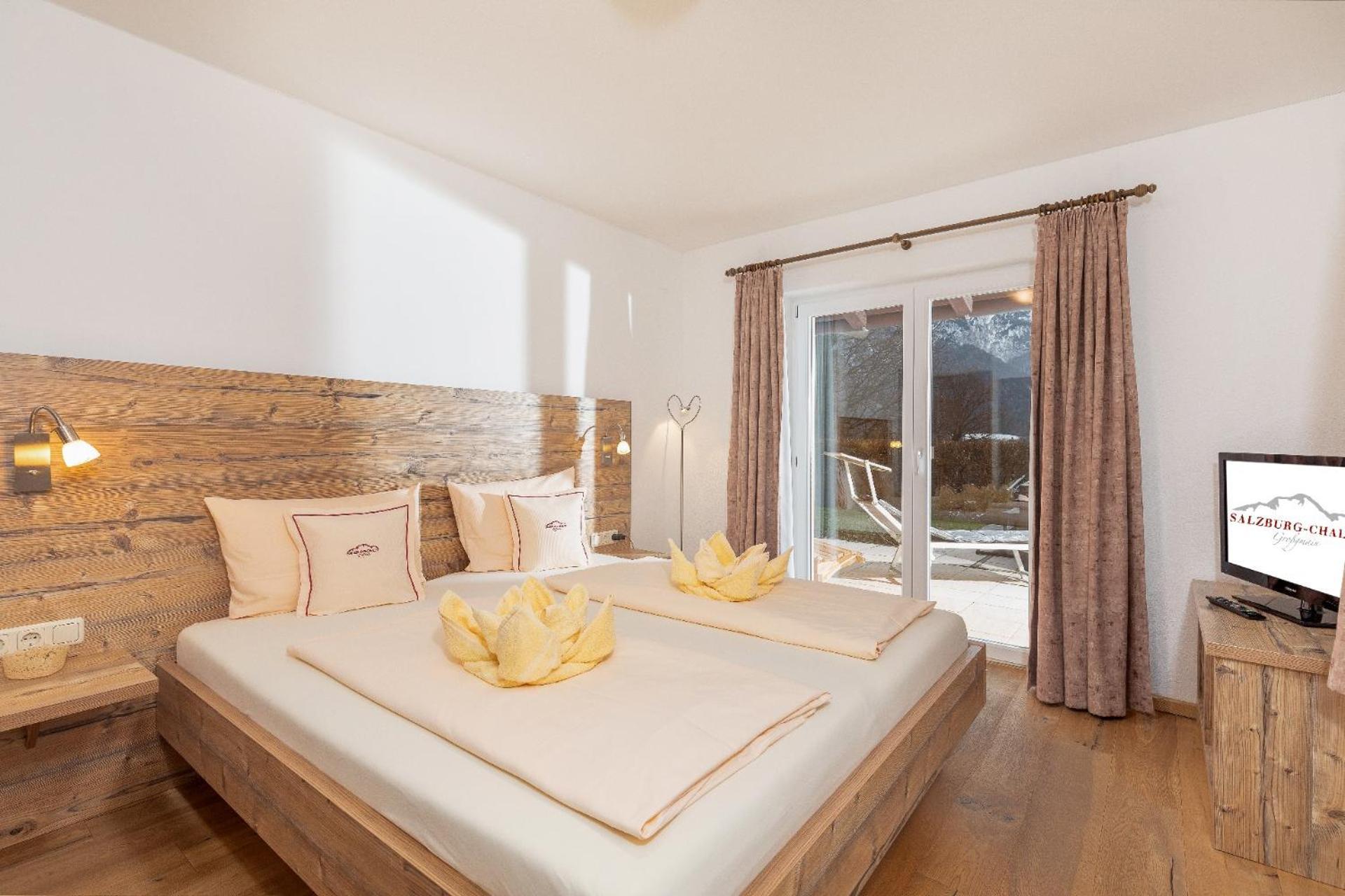Luxus Ferienhaus Salzburg Chalet Mit Pool, Sauna, Whirlpool, Kamin Grossgmain Exterior photo